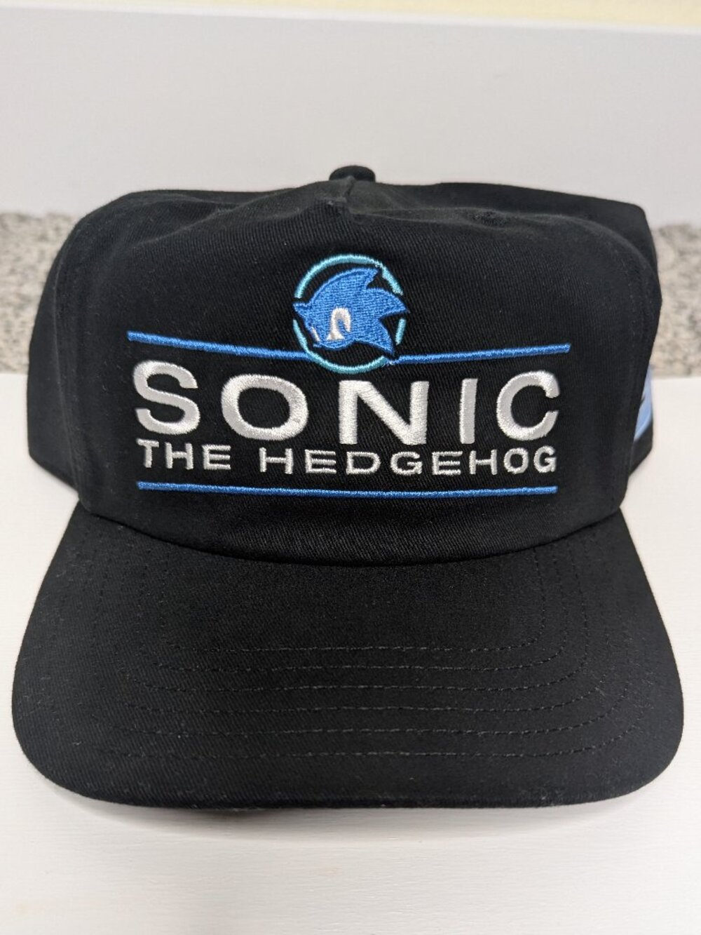SEGA* Men's " SONIC THE HEDGEHOG" Six Panel Snap Back baseball Cap~ NWT